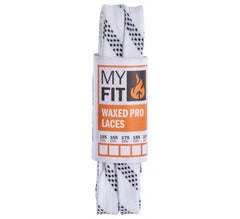 Lacets MYFIT - Lacets cirés Pro White MYFIT