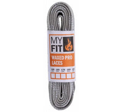 Lacets MYFIT - Lacets cirés Pro Grey MYFIT