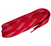 Lacet Roller Ciré Rouge