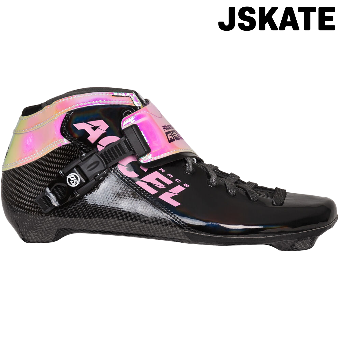 Chaussure roller vitesse accel race pink