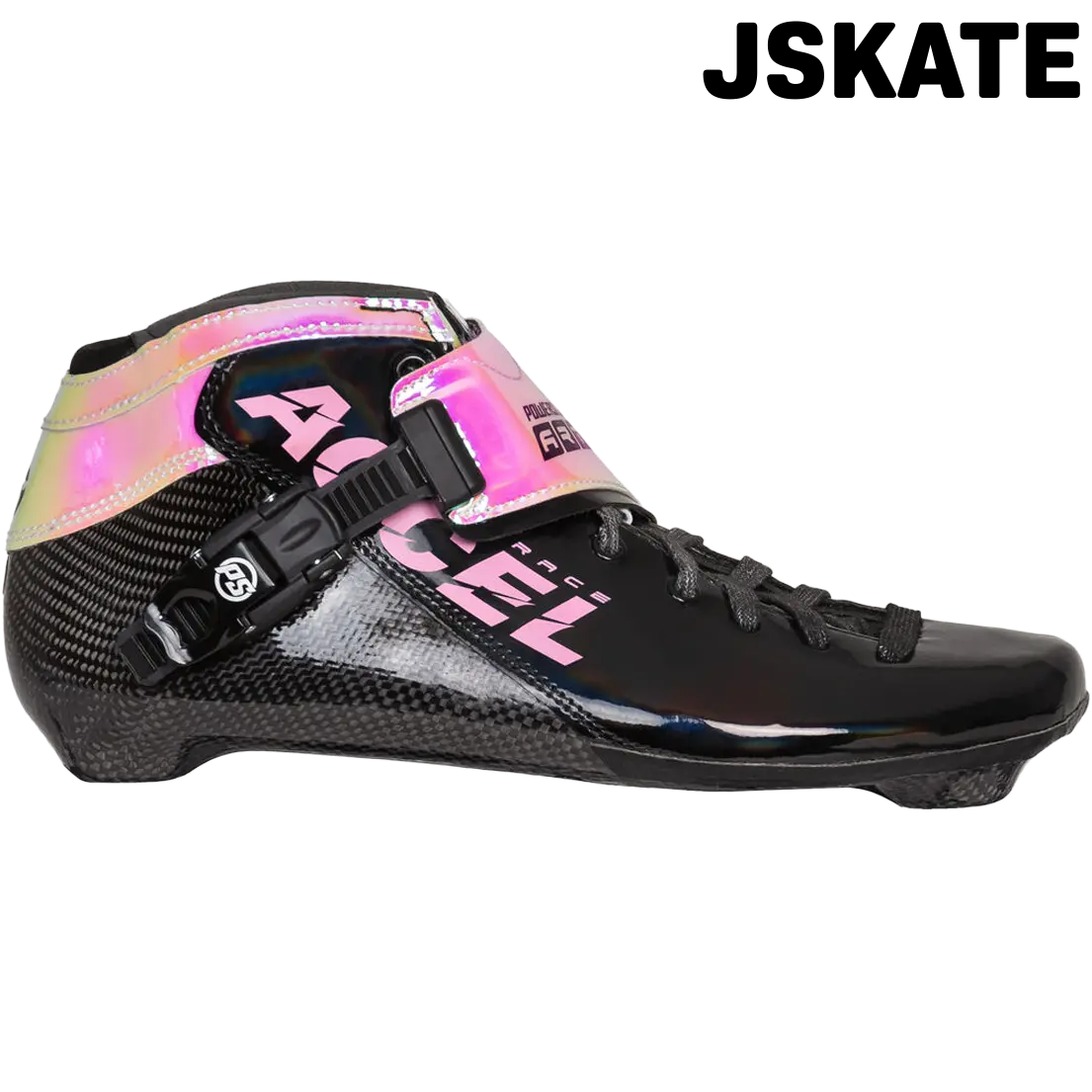 Chaussure roller vitesse accel race pink