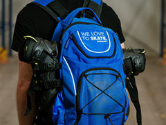 sac de roller bleu