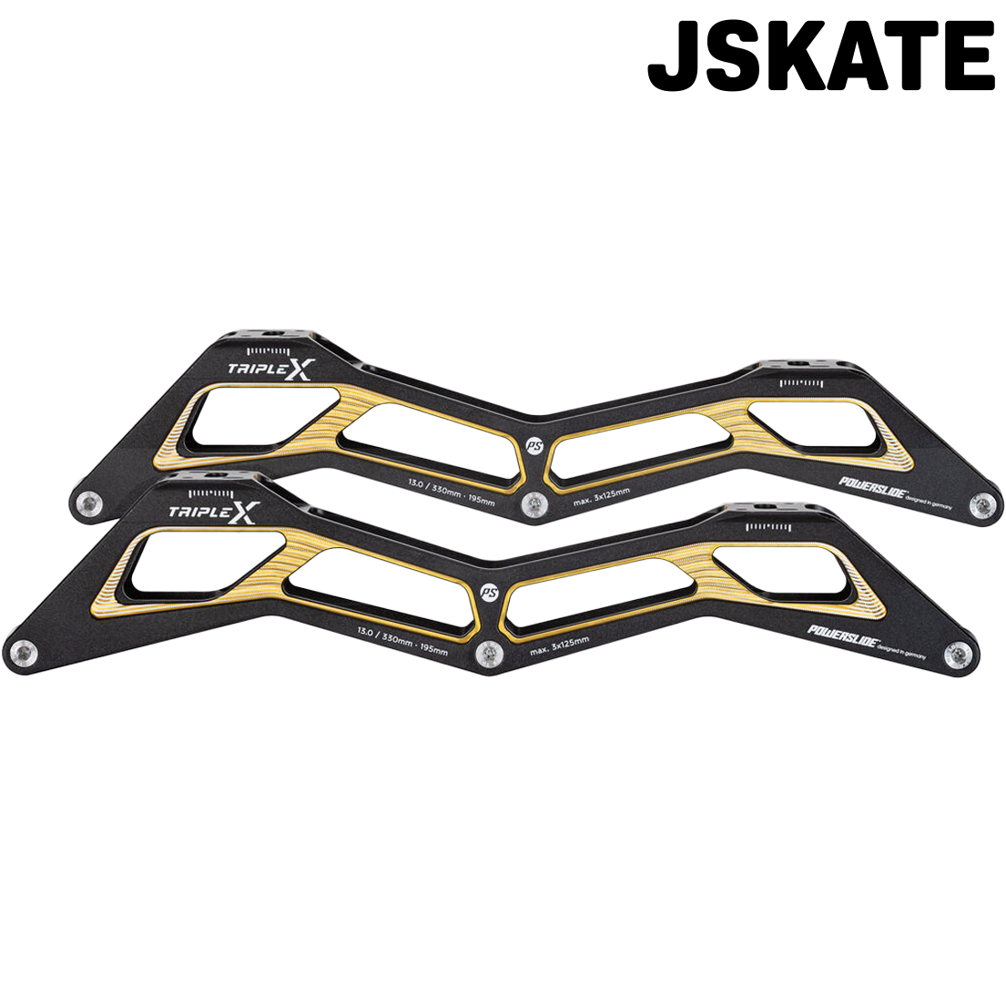 Platine roller Triple X 3 x 125