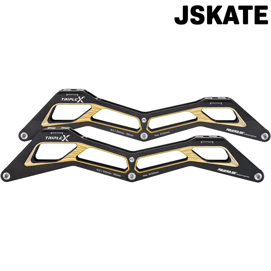 Platine roller Triple X 3 x 125