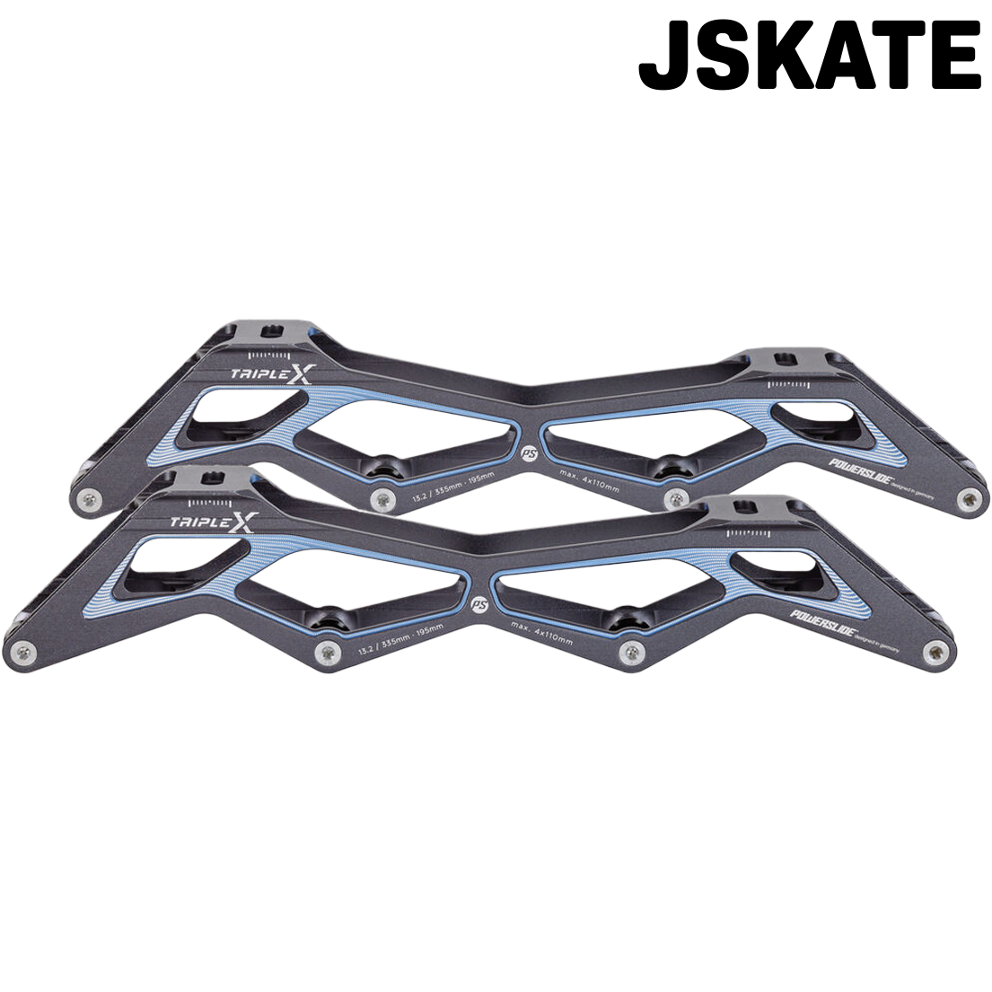 Platine roller Triple X 13.2/4x110