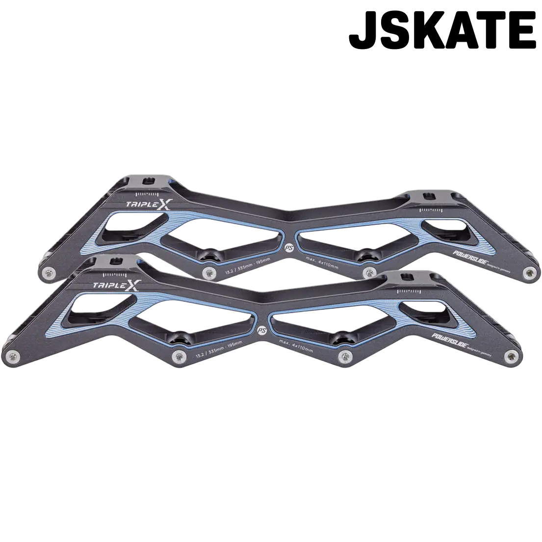 Platine roller Triple X 13.2/4x110