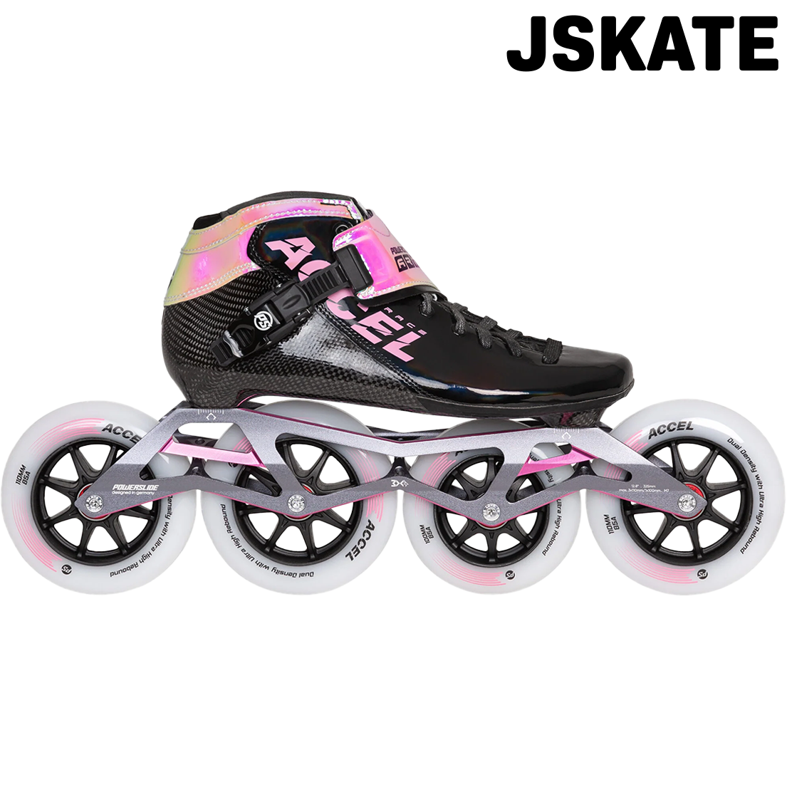 Roller vitesse Accel Race Pink 110 100