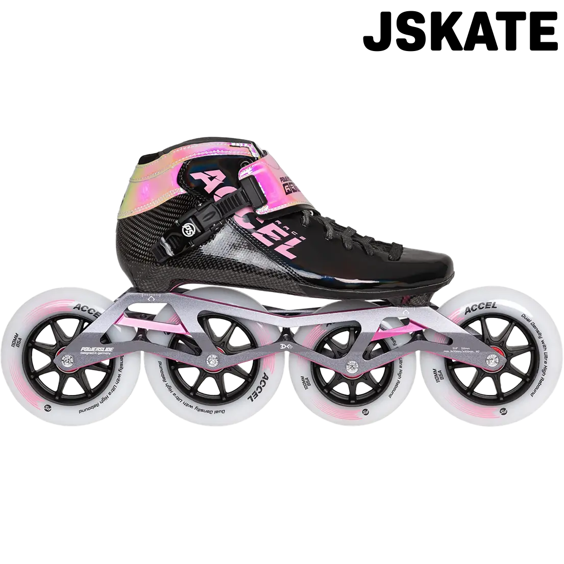 Roller vitesse Accel Race Pink 110 100