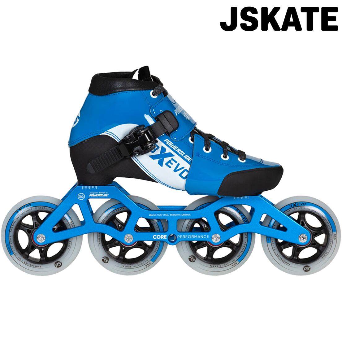 Roller vitesse enfant XXX bleu