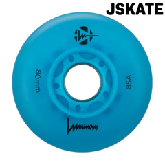 Roue de roller Luminous Blanc 80