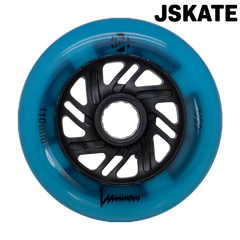 Roue roller Luminous 110 bleu