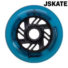Roue roller Luminous 110 bleu