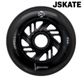 Roue roller Luminous 110 noir