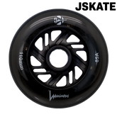 Roue roller Luminous 110 noir