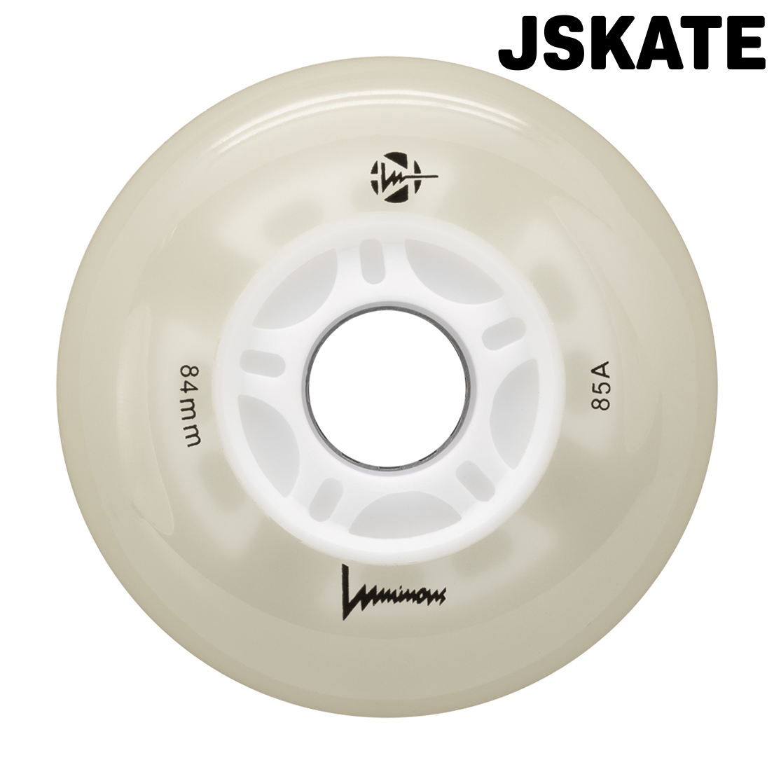 Roue Roller Luminous 84 white glow