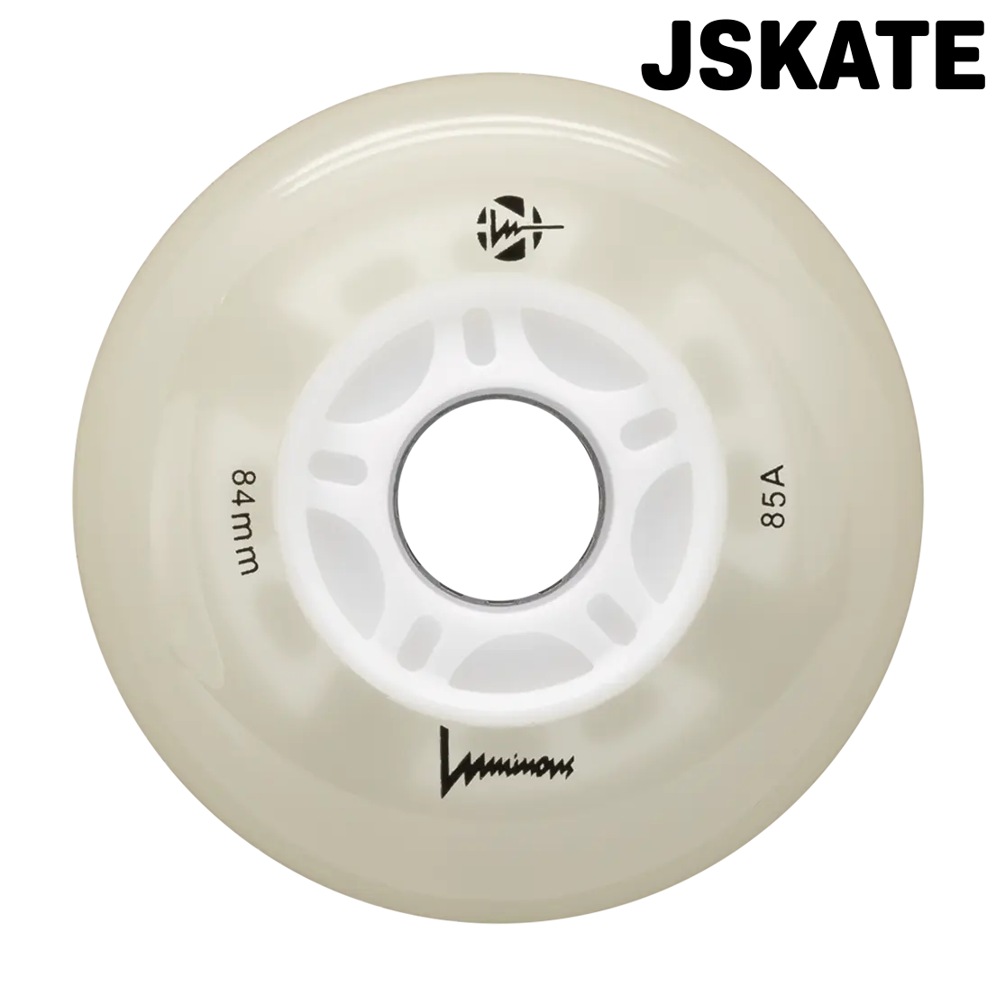 Roue Roller Luminous 84 white glow