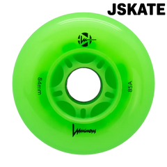 Roue Roller Luminous 84 green