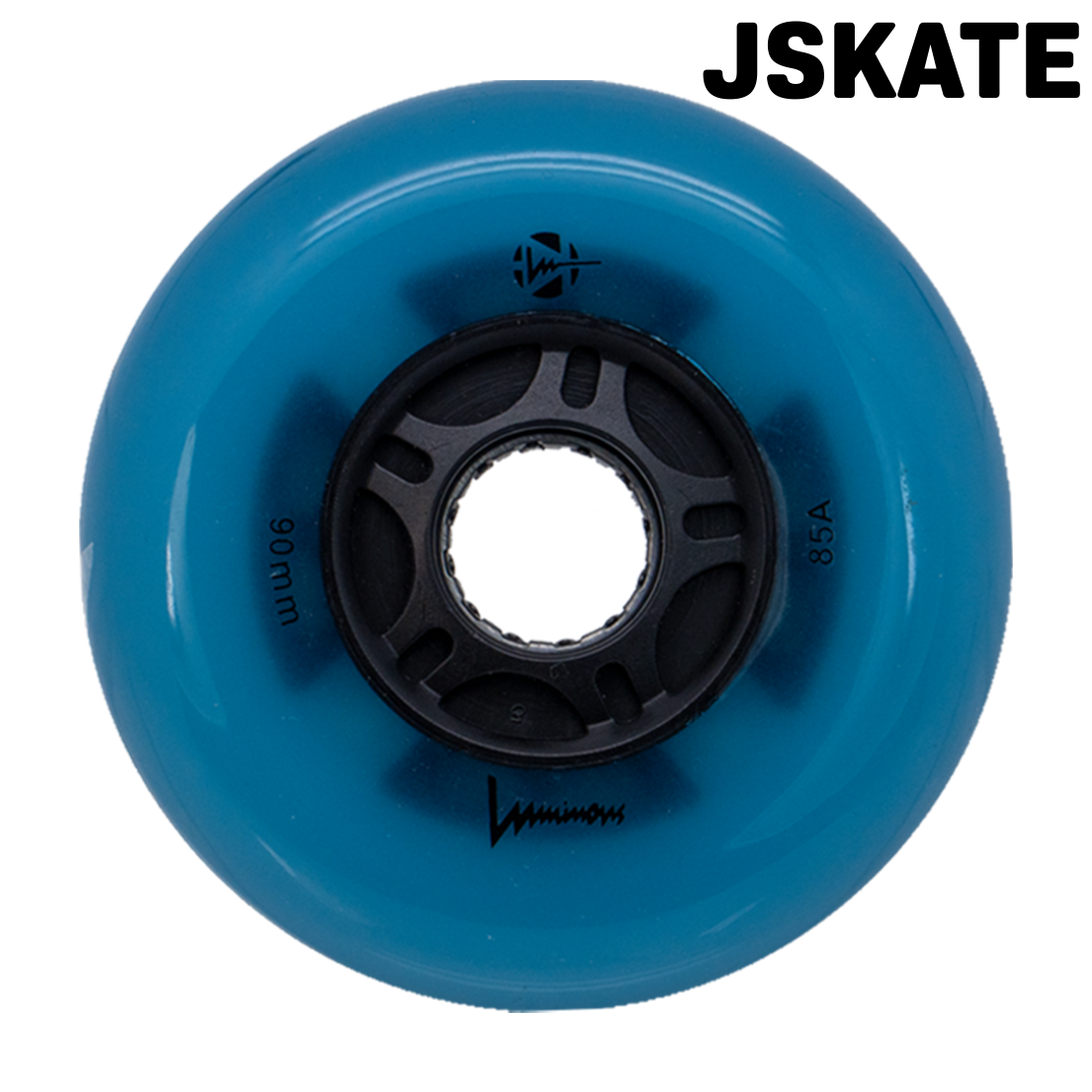 Roue Roller Luminous 90 bleu