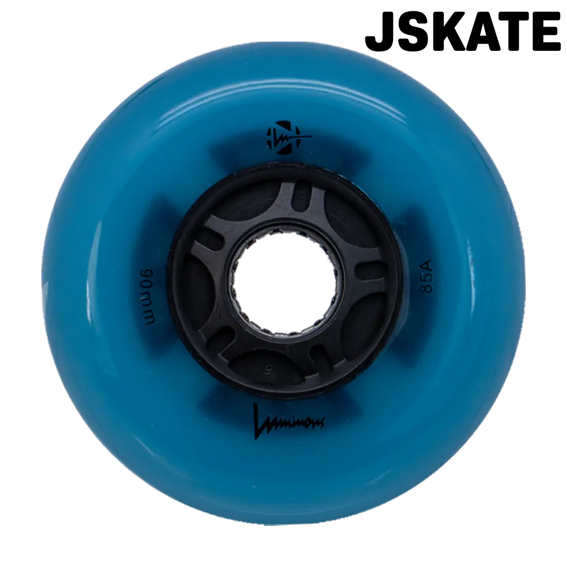 Roue Roller Luminous 90 bleu