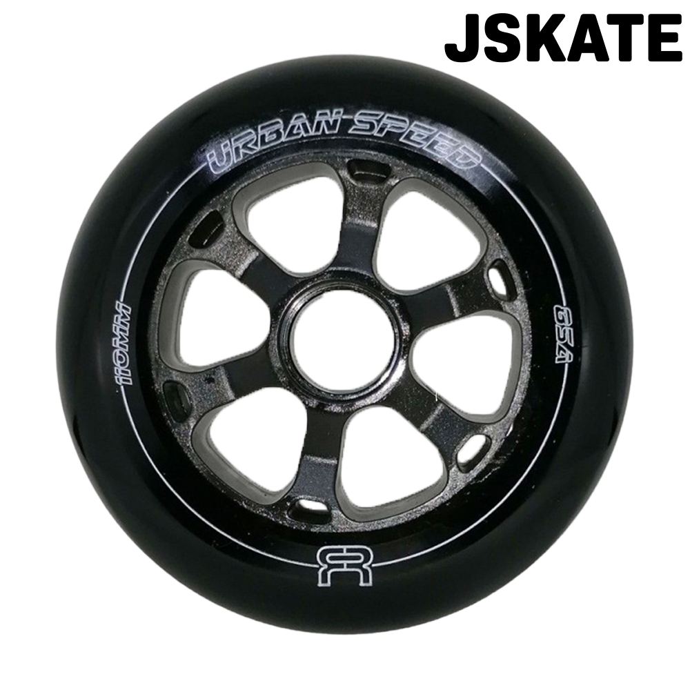 Roue de roller Urban Speed 110 noir