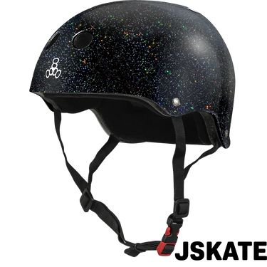 Casque Roller Noir Paillettes