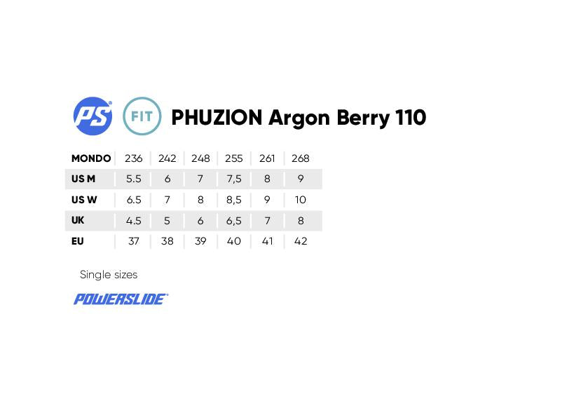 Rollers Powerslide - Phuzion Argon Berry 110