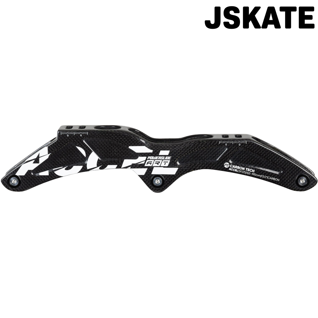 Platines Roller Powerslide - ACCEL carbon 13.0/3x125, 195