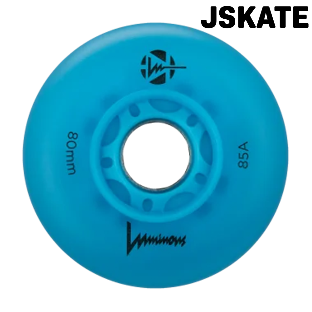 Roue de roller Luminous Blanc 80