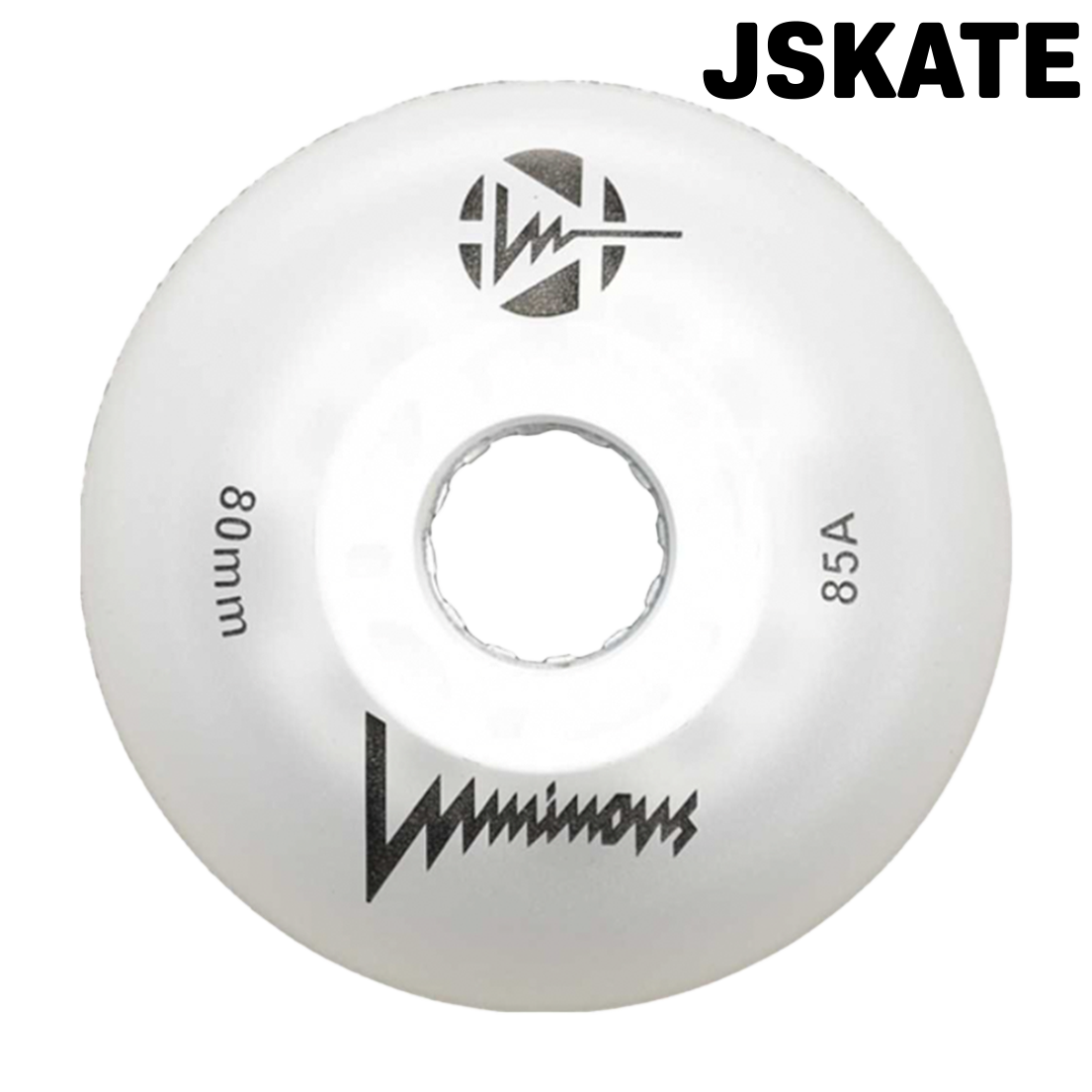 Roue de roller Luminous 80 Blanc
