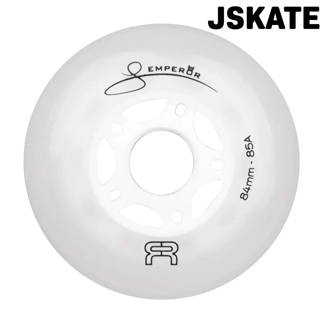 Roue de roller Emperor 84mm blanc
