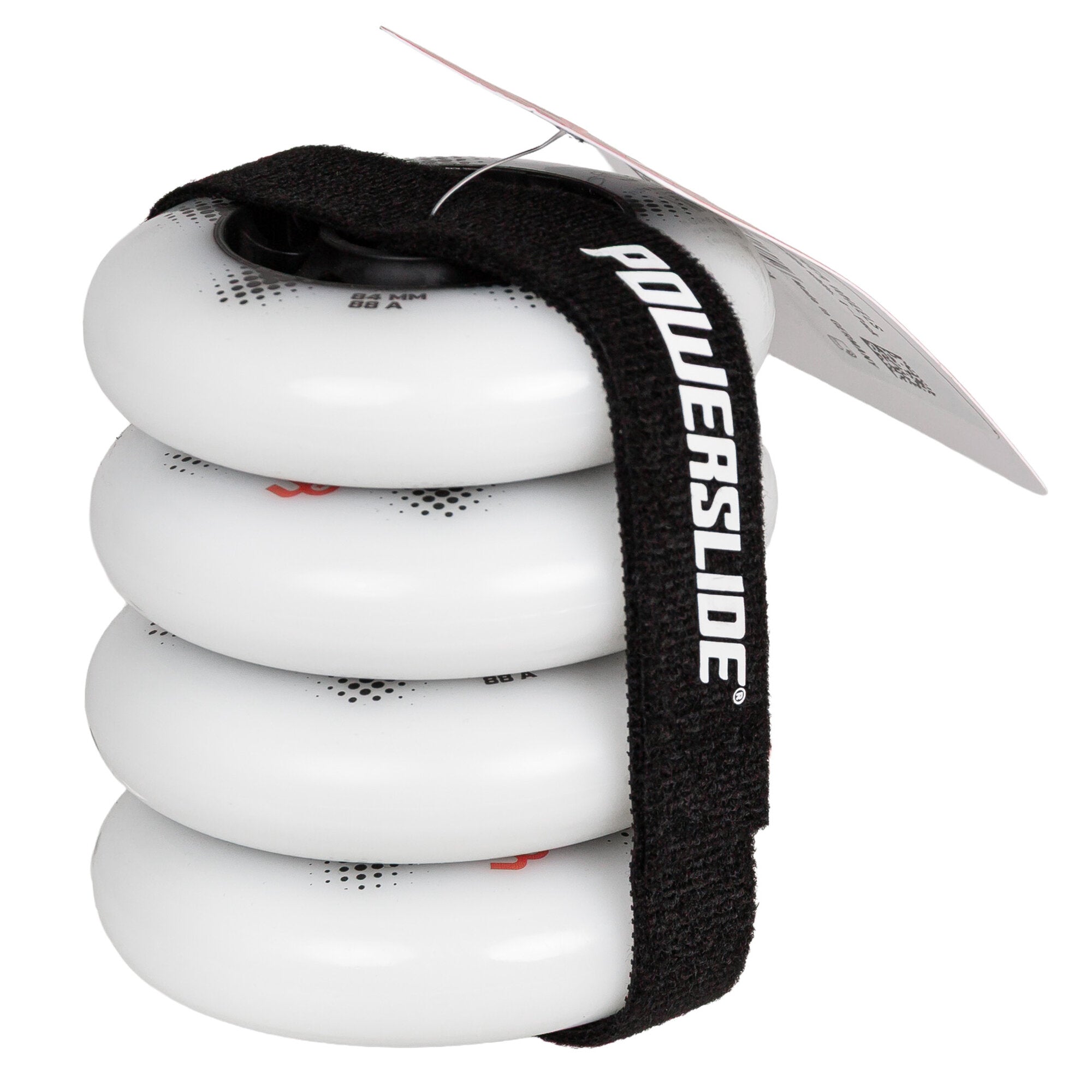 Team PRO 84mm/88A White, 4-Pack (1)