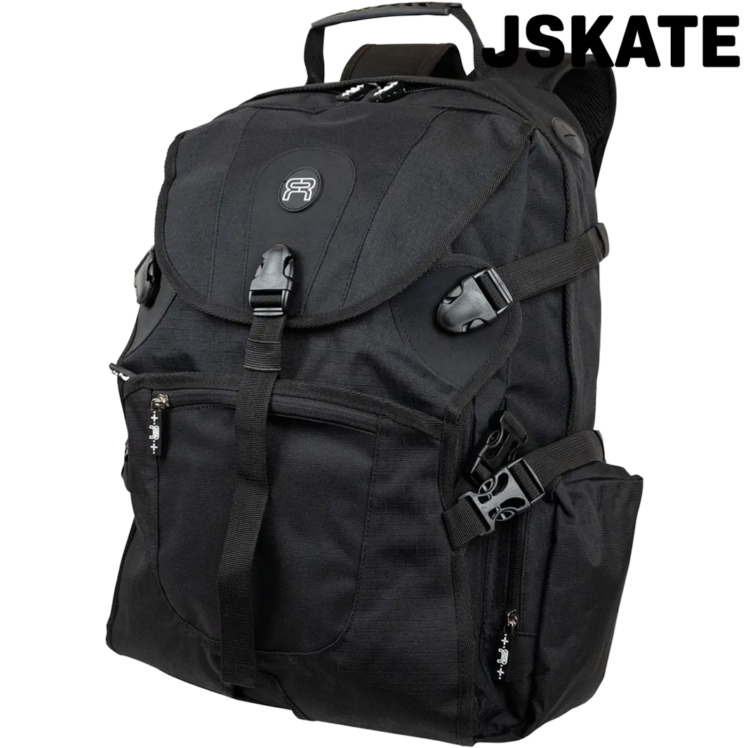 Sac à Dos Rollerblade Noir – Poche Zippée – Sac De Transport (Occasion, Bon état)